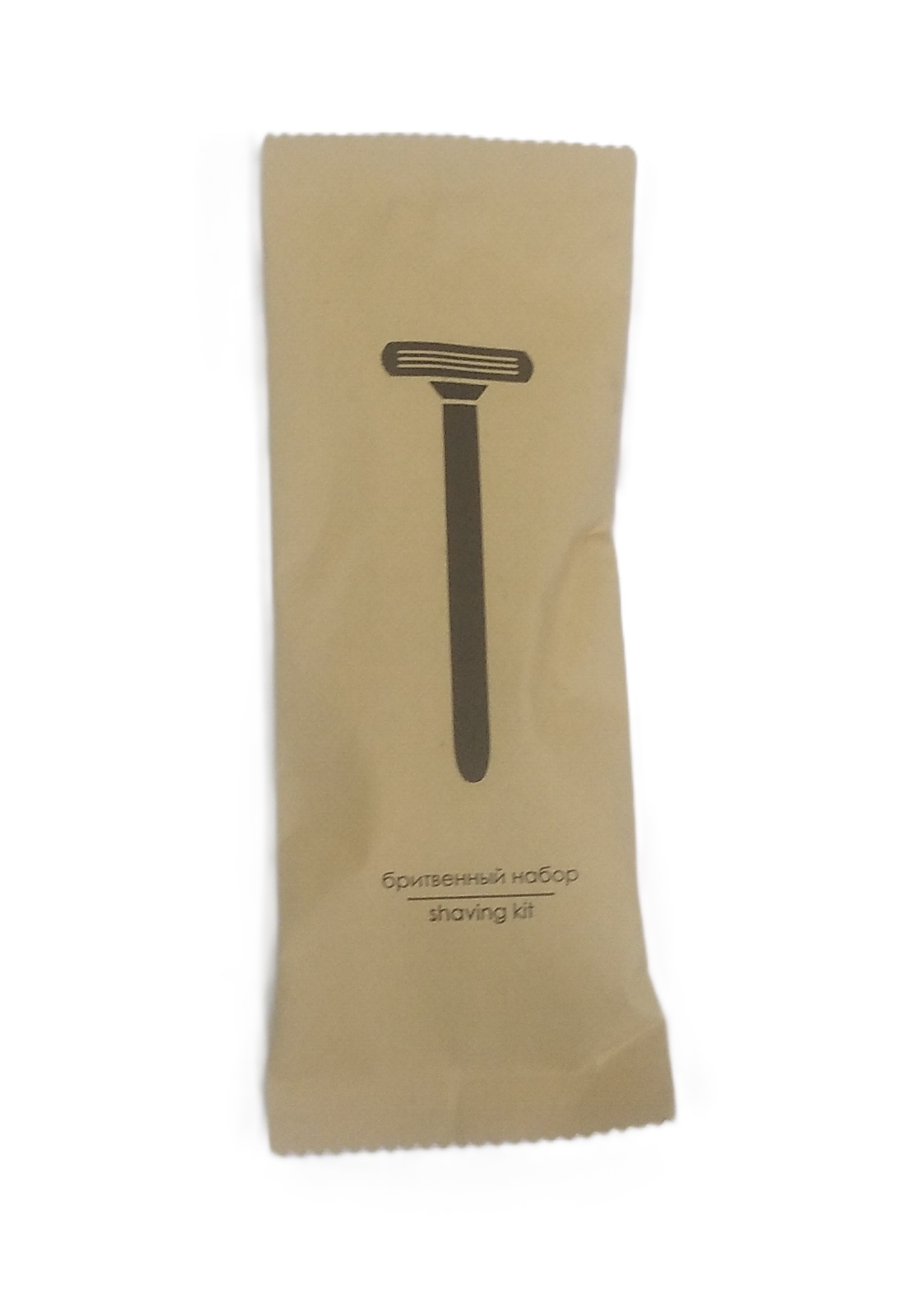 Бритвенный набор в крафт упаковке