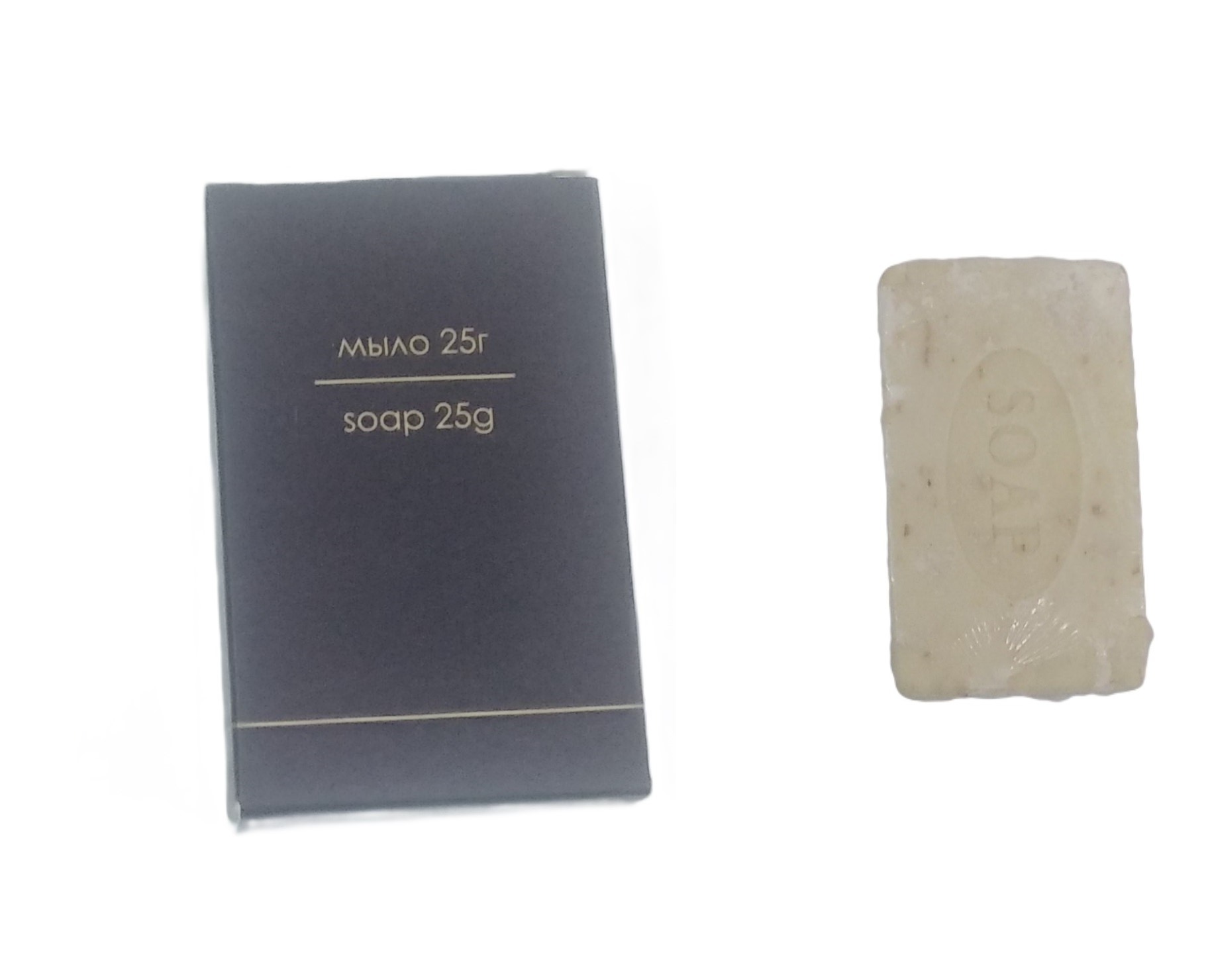 Одноразовое мыло 25 гр. в коробке