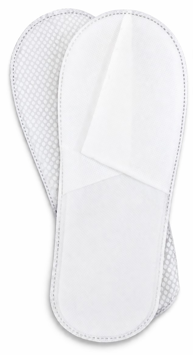 Одноразовые тапочки из флизелина