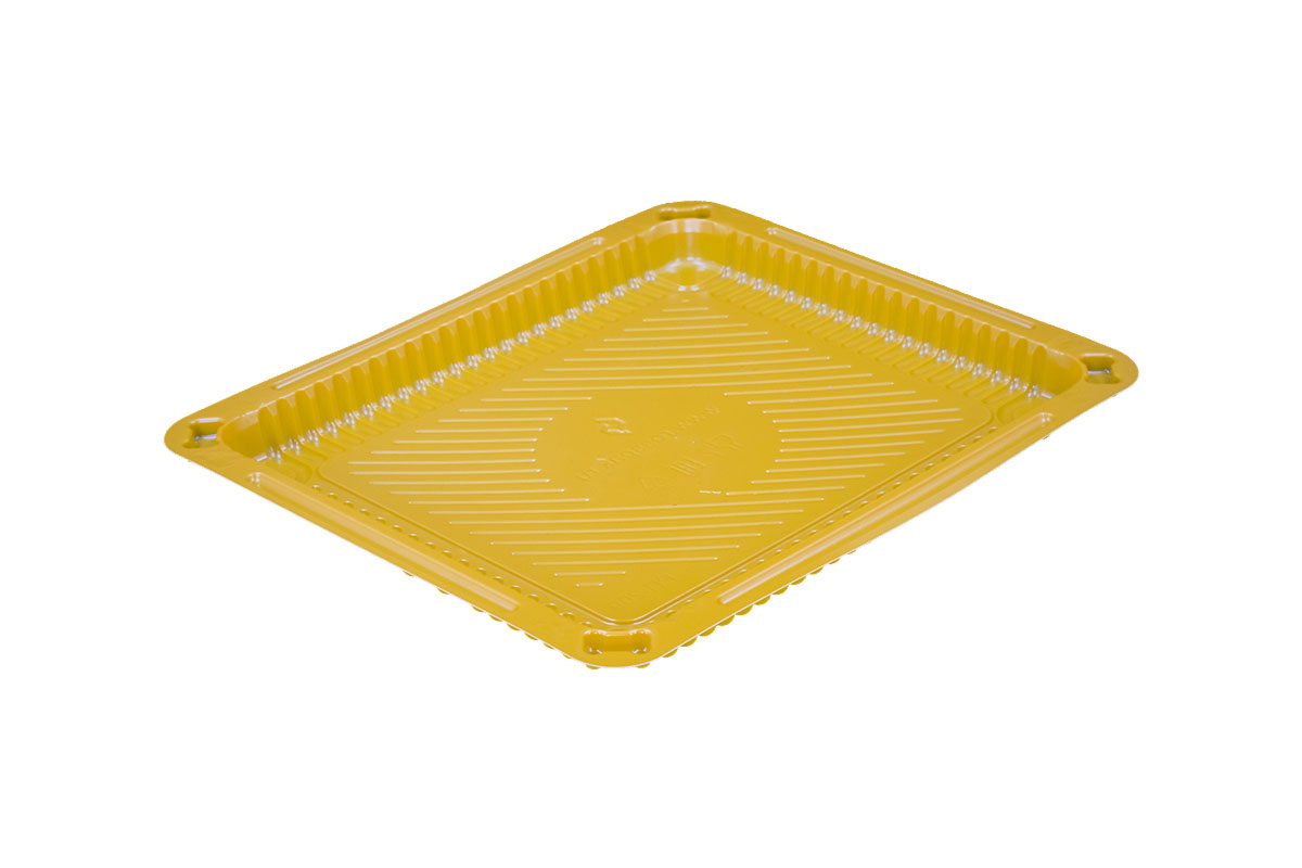 Контейнер РП-209 дно, 180х160х13мм, желтый ПС 420/кор