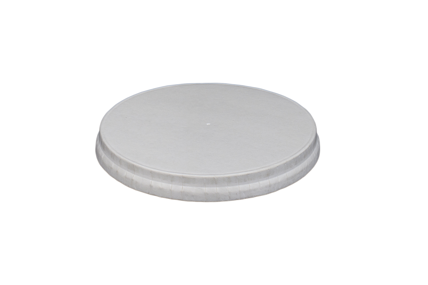Крышка 94.8 мм для супницы 340 мл  бумажная, 2-сторонняя ламинация  БЕЛАЯ 640/кор