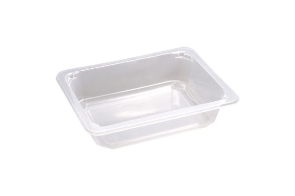 Лоток под запайку прозрачный квадратное дно 147х109х42 мм 560/кор