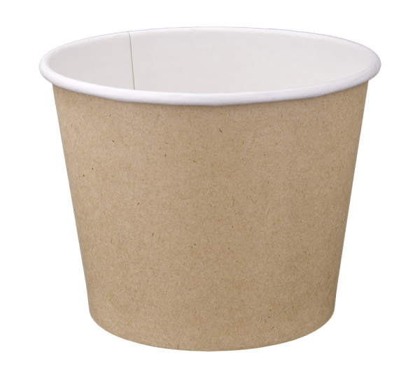 Ведро бумажное  крафтовое 900 мл 55/330/кор